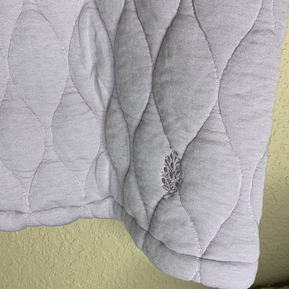 Free People FP Movement Dream Big Quilted Vest Huckleberry NWOT - Picture 8 of 9